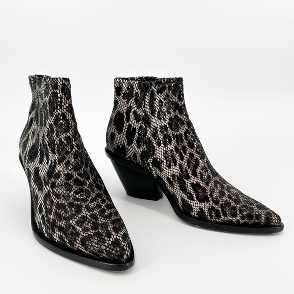 AGL Ankle Boot Bootie Animal Print Size 38 US Size 38 - Picture 2 of 11